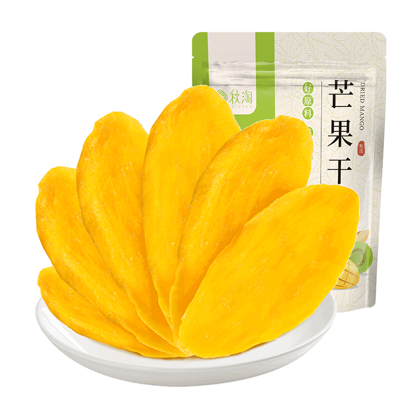 芒果干新货香甜500g袋装水果干果脯蜜饯办公室休闲孕妇儿童零食
