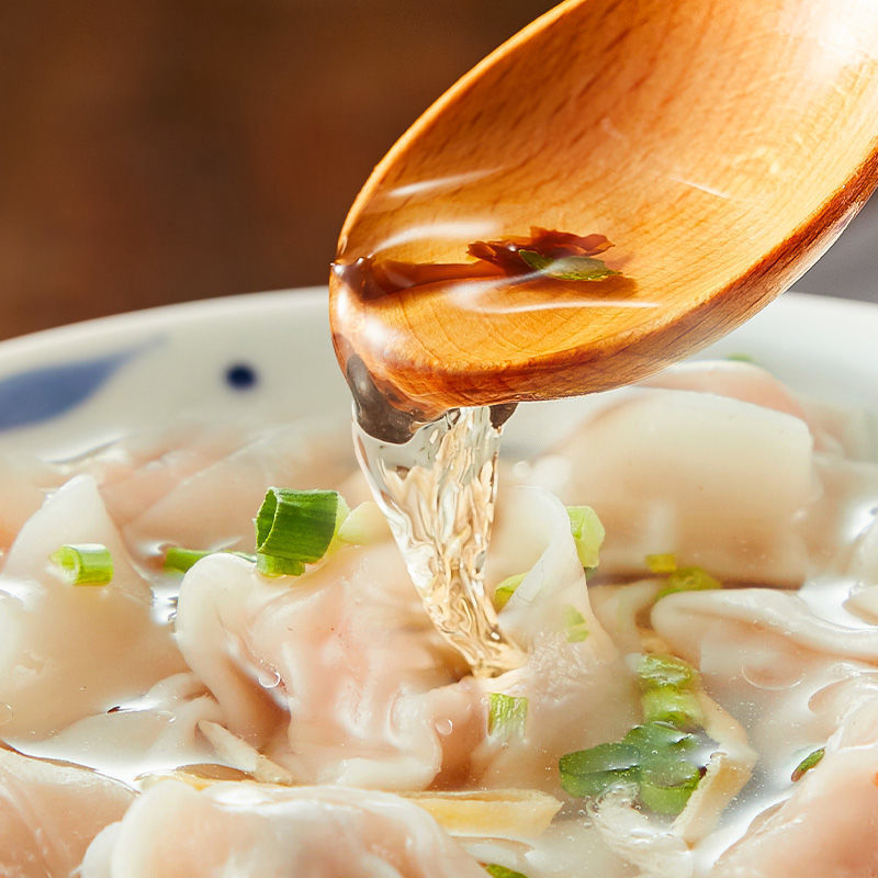 思念上汤小云吞400g*4袋玉米鲜肉荠菜三鲜速冻馄饨学生营养早餐