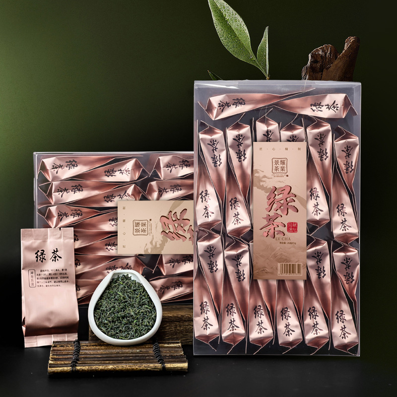 高山绿茶茶叶 2025年新茶独立小泡装厂家直销口粮 豆香型电商供货