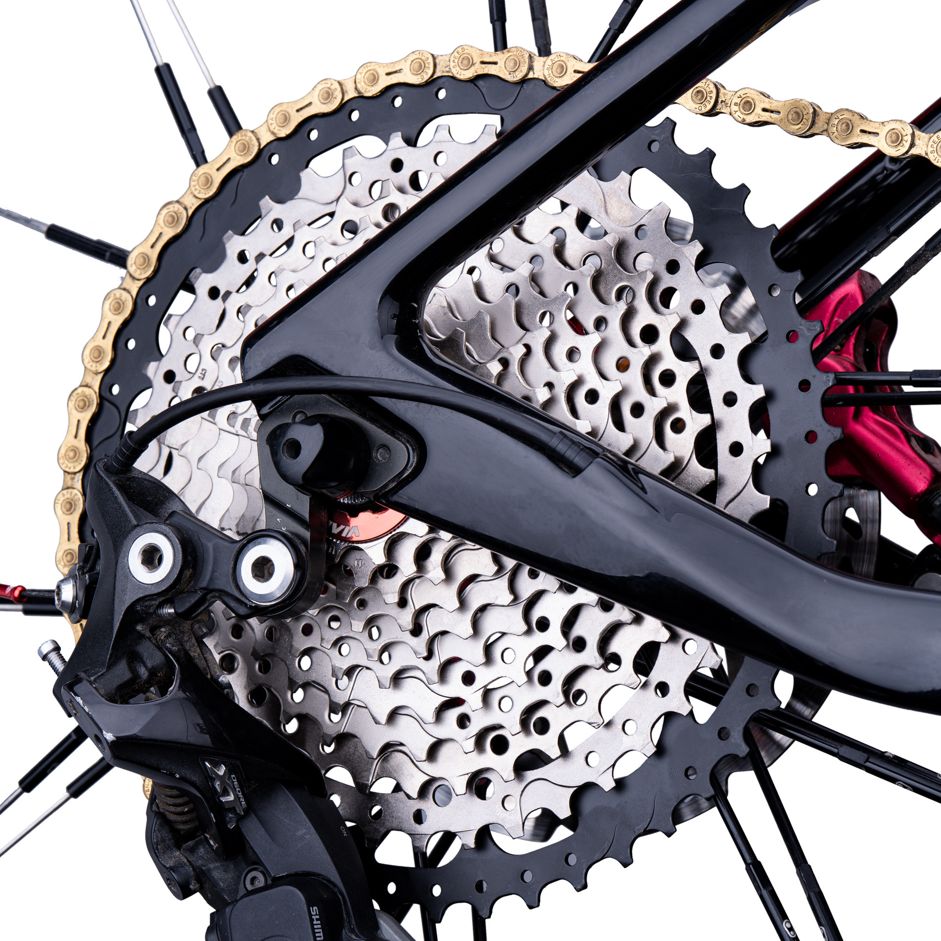 viaron公路自行车飞轮8速25 28 32 36 40 42t山地车卡式变速飞轮