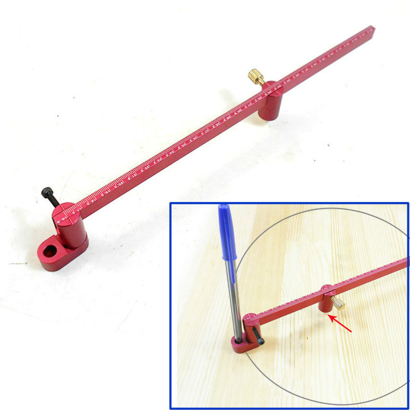 画圆 画圆弧 圆规 画规 木工划线器 画线器 360度整圆画线
