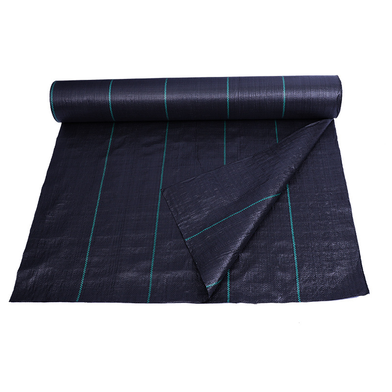 Lunong Greenhouse Gardening Weeding Cloth Breathable Weed Barrier Agricultural Anti-Grass Ground Cloth Black Grass Covering Cloth Orchard Anti-Grass Cloth