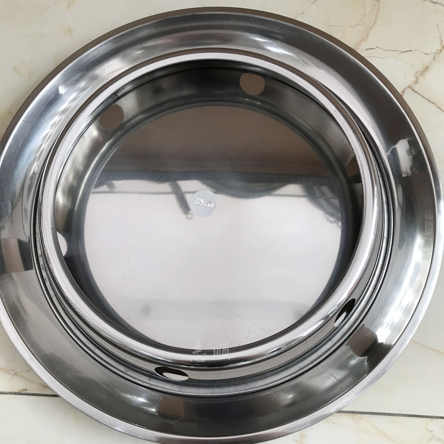 不锈钢锅架多用鼎架隔热锅圈连盘锅架置物架锅圈带盘厨房用品