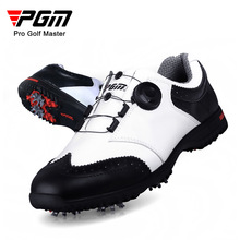 PGM 高尔夫球鞋 男款活动钉鞋子 防水透气男鞋 旋转鞋带球鞋