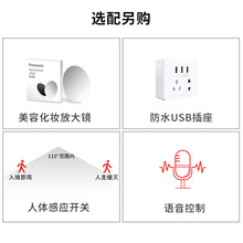 5DSU批发实木智能镜柜单独橡木浴室镜柜挂墙式卫生间镜子带置物架