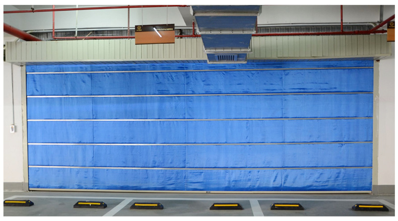 商场无机布防火卷帘门地下车库防火卷闸门上海厂房仓库防火卷帘门