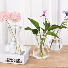 风信子水培瓶创意简约玻璃器皿绿萝水仙花植物花盆摆件客厅插花瓶