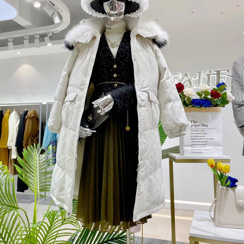 大山 依薰杂款羽绒服 十三行女装直播实体走份品牌折扣一手货源