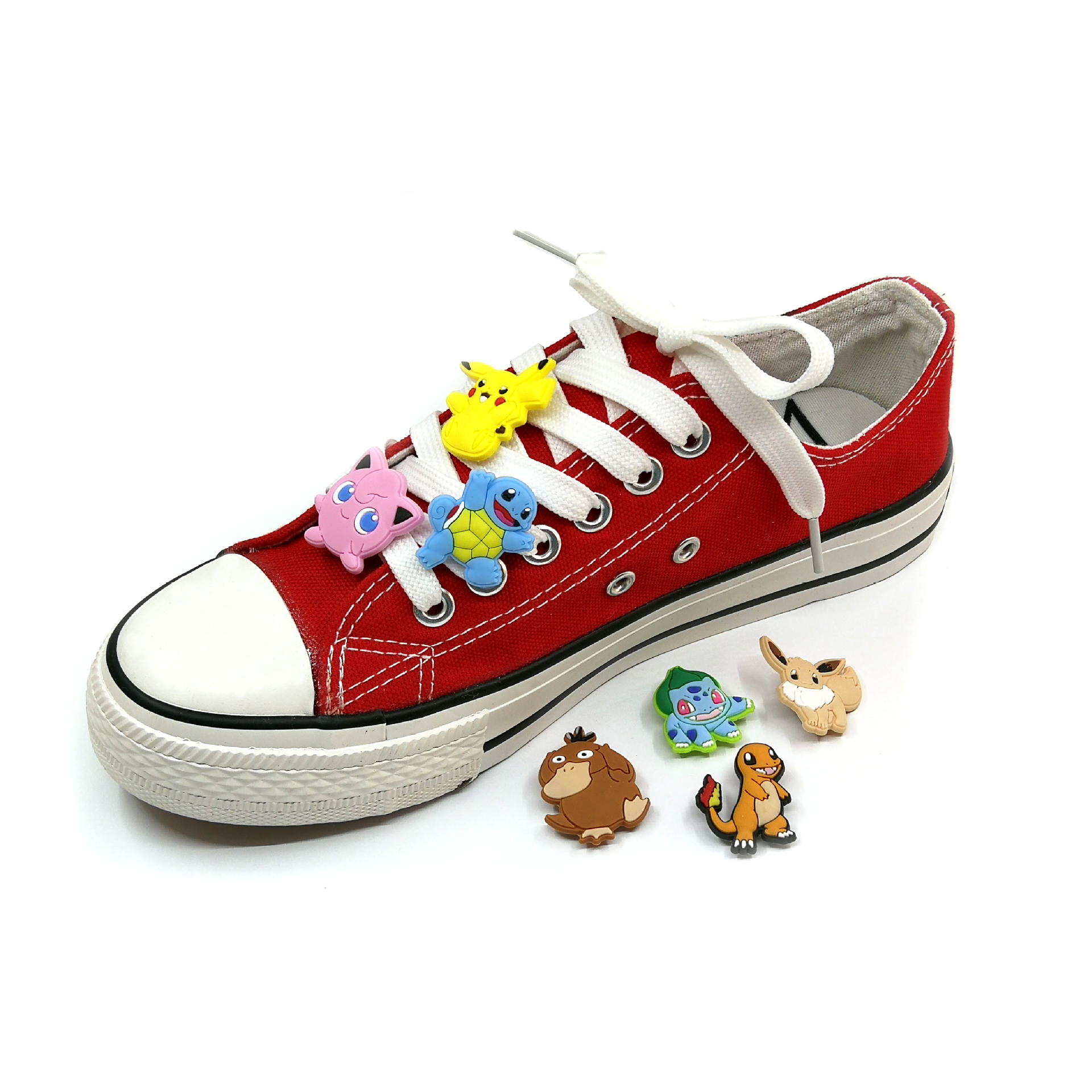 创意鞋带扣 可爱口袋宝贝鞋花鞋扣帆布鞋运动鞋板鞋装饰扣配饰品