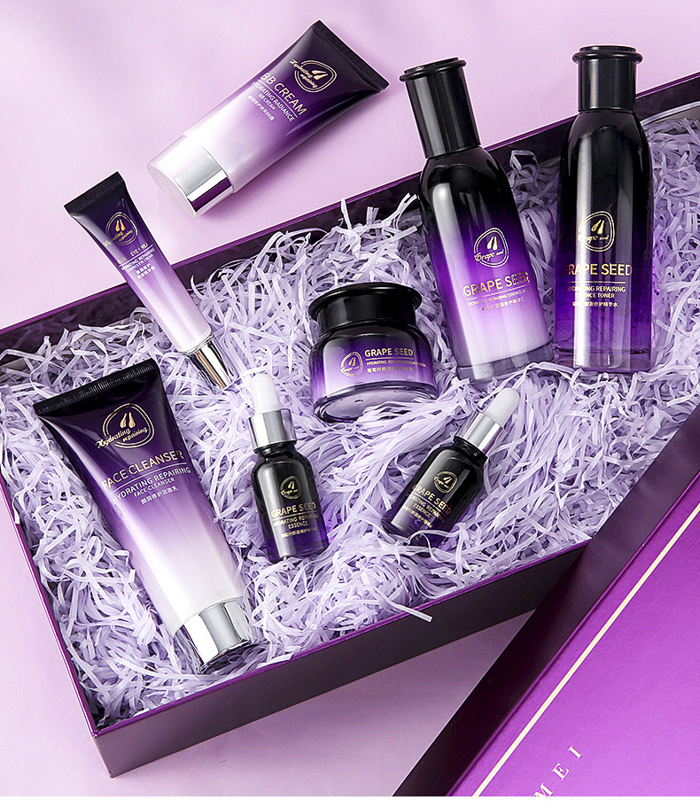 网红爆款高端护肤品套装套盒礼盒装水乳保湿抗皱化妆品一件代发