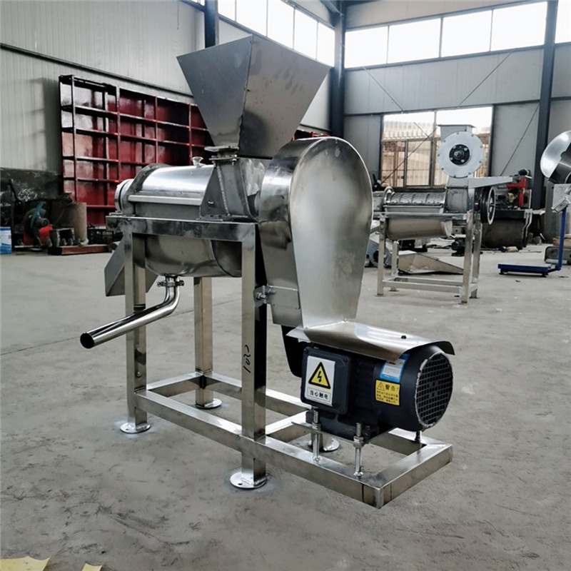 多功能猕猴桃破碎榨汁机 哈密瓜螺旋打汁机 不锈钢榨汁机图片