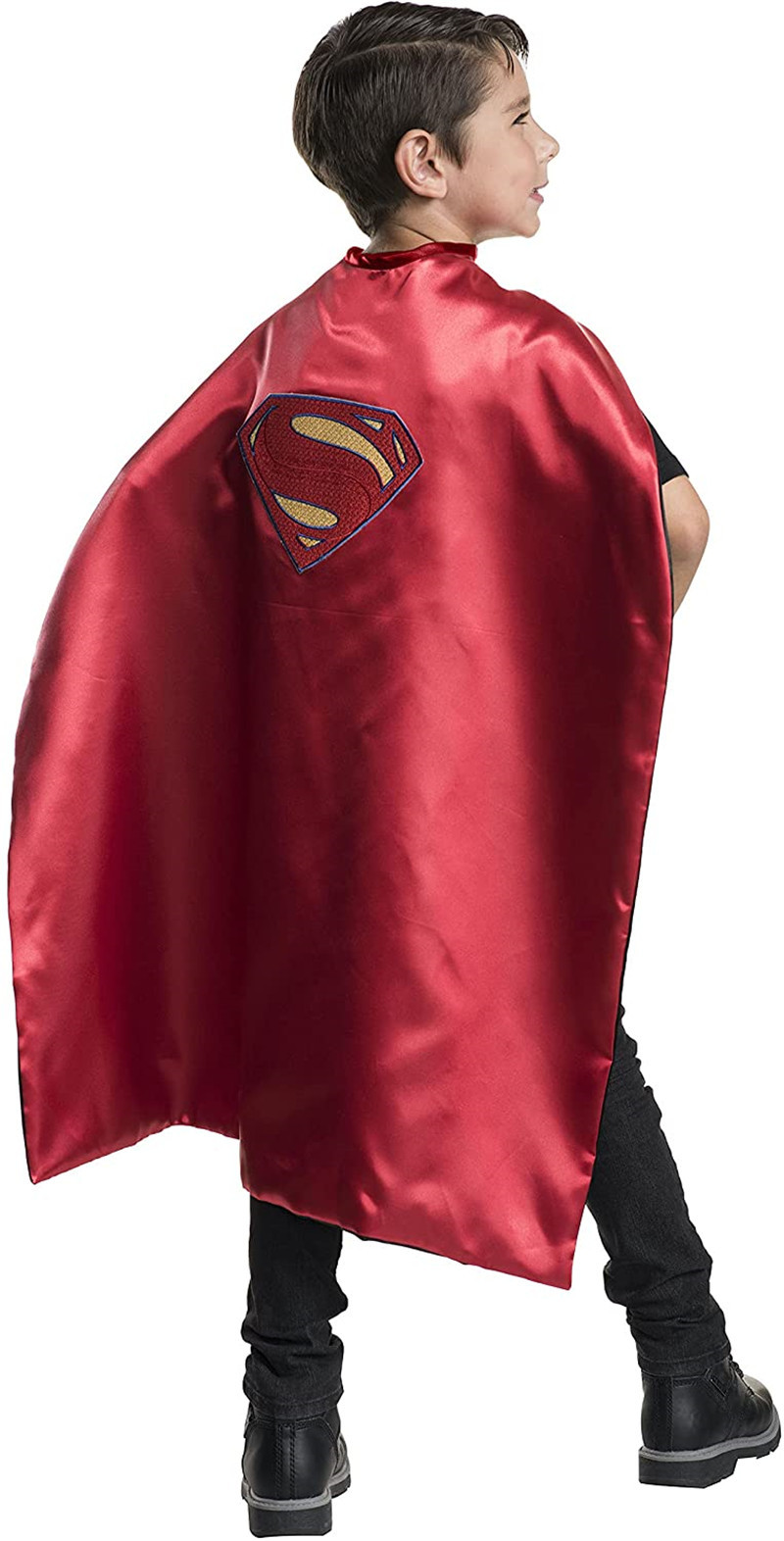 角色扮演正义联盟超人斗篷奥特曼披肩短款万圣节儿童披风双层披肩