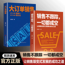 官方正版大订单销售拿下小客户靠做人大客户靠方法销售不跟踪书籍