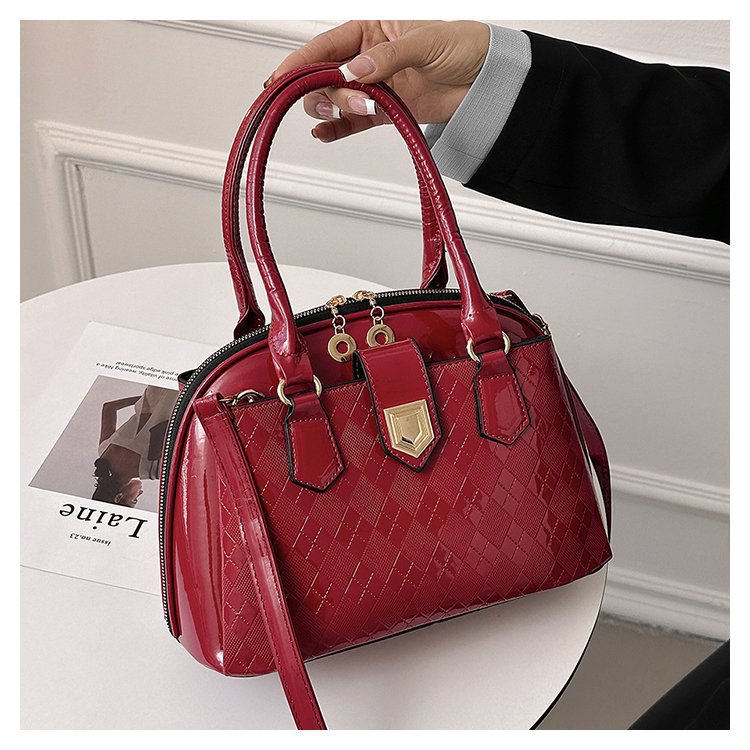 Women's Bag 2023 New Boston Bag Handbag High-Grade Fashion Casual All-Match Crossbody Shell Bag Commuter