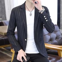 外贸男装 韩版小西装男青少年发型师休闲外套修身潮主制服