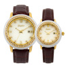 Spiral circular Penetration golden Sure Pointer Mechanics currency leisure time Pin buckle Female watch Spiral circular Penetration golden Sure Pointer Mechanics currency leisure time Pin buckle Female watch