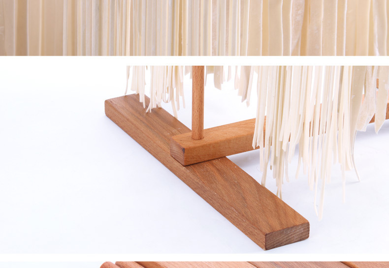 家用醒面晾面架榉木制挂面架晒干面条凉面架挂面条架子厨房小工具