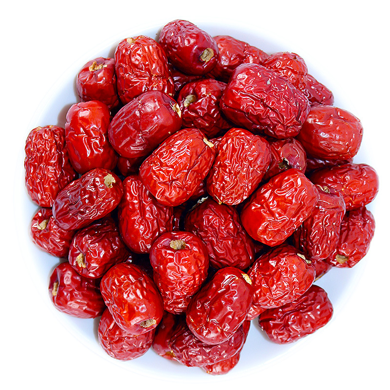 新疆无核红枣大枣2500 大红枣整箱新货干货灰枣去核若羌散装包邮