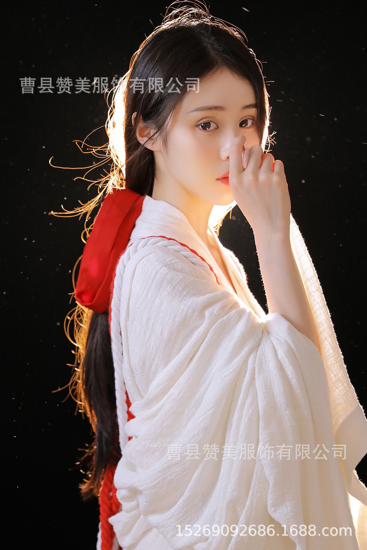 神明少女汉服有香如故超仙古装棉麻古风影楼主题拍照写真摄影服装