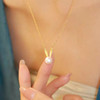 new pattern rabbit Pearl Necklace Light extravagance A small minority design senior clavicle Versatile Year of fate fashion Jewelry new pattern rabbit Pearl Necklace Light extravagance A small minority design senior clavicle Versatile Year of fate fashion Jewelry
