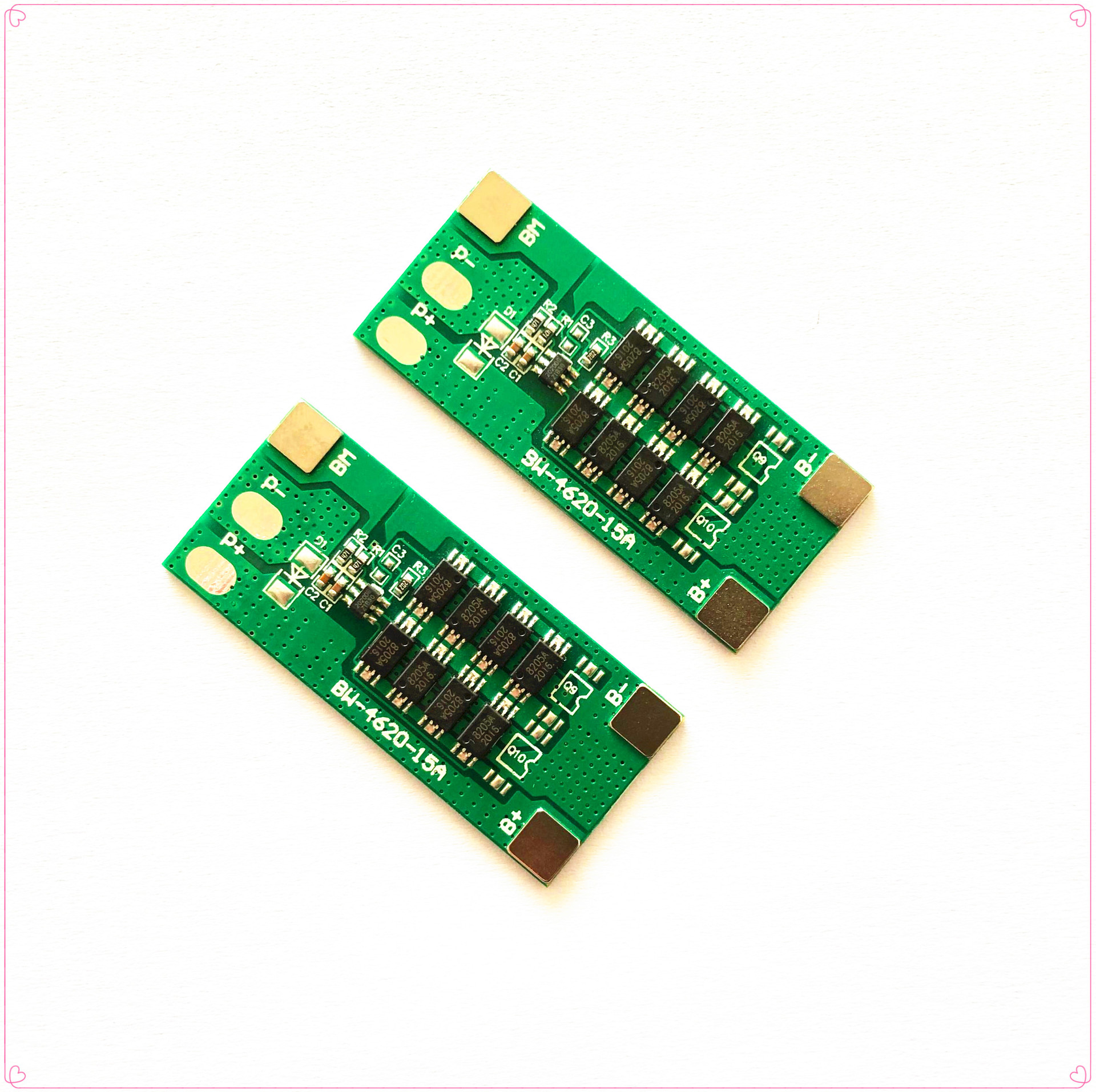 2串7.4v锂电池保护板 瞬间40a-50a 车载吸尘器 打窝船 保护板