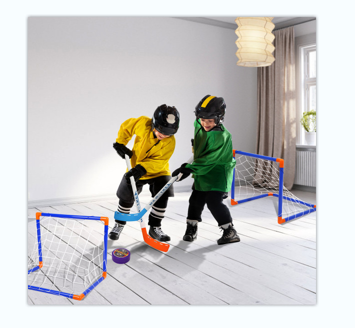 儿童室内创意冰球体育玩具户外曲棍球休闲亲子互动游戏跨境玩具