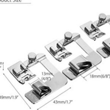 6290家用缝纫机包布条包边卷边压脚2/8 3/8 4/8 5/8 6/8 7/8  8/8