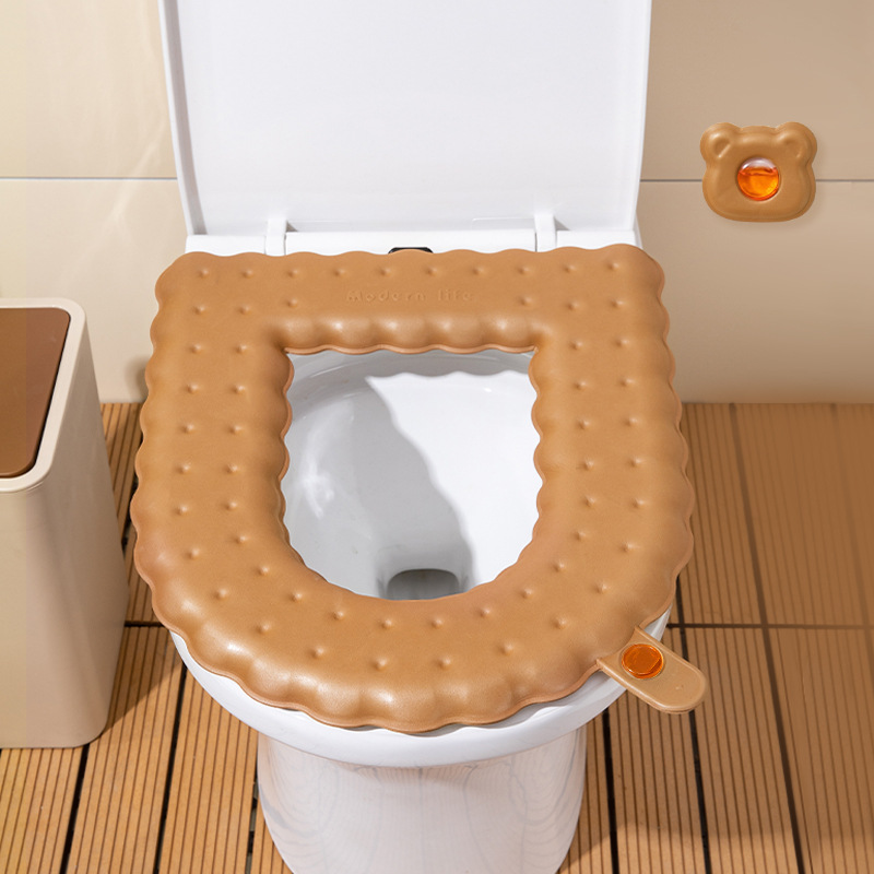 Household Aromatherapy Toilet Mat Toilet Portable Toilet Seat Cushion Four Seasons Universal Eva Portable Paste Toilet Cover