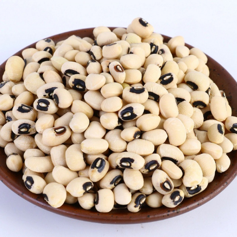 黑嘴眉豆 农家新货白豇豆 眉豆饭豆小白豆打豆浆五谷杂粮粗粮豆子