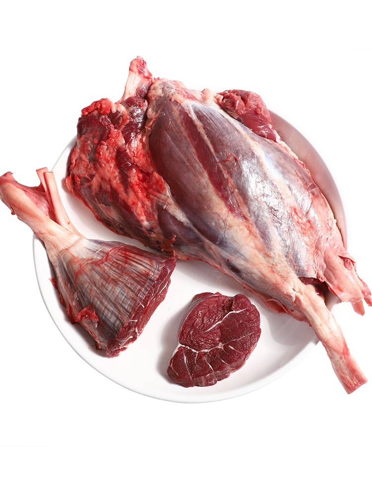 安徽黄牛散养牛腿肉新鲜牛腱子肉新鲜5斤健身低脂牛肉顺丰包邮