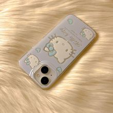 适用KT猫少女12/15Pro/Max苹果14Pro手机壳iPhone13保护套11高级