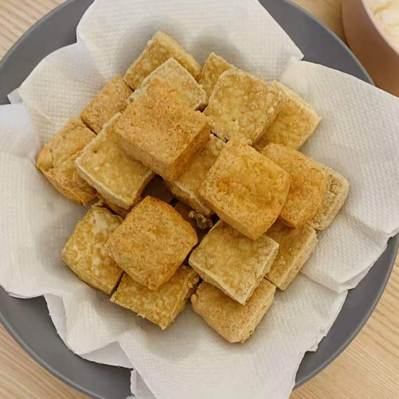 臭豆腐绍兴厂家批发半成品生胚白色油炸盒装零食小吃商用送酱厂家