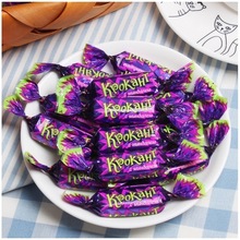 俄罗斯原装进口KDV紫皮糖扁桃仁巧克力糖果散称网红结婚喜糖零食