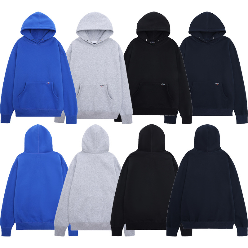 欧美跨境 noah hoodie 初代刺绣十字架小标情侣宽松外套百搭卫衣