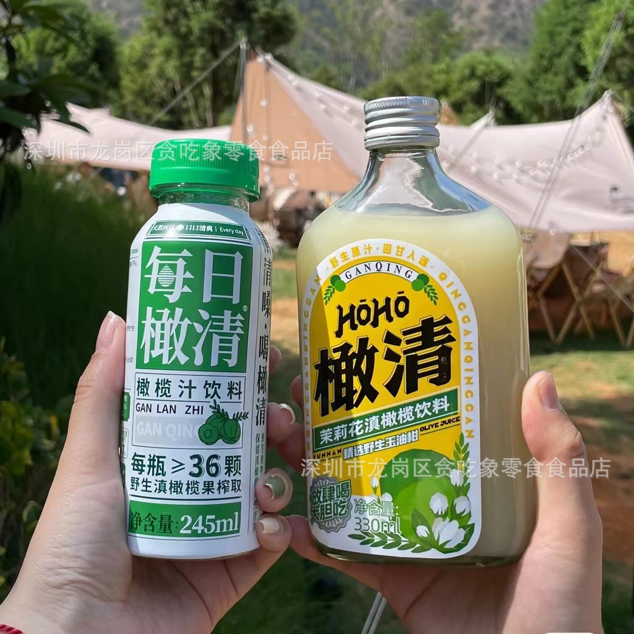 每日橄清橄榄汁滇橄榄汁饮料油柑果汁小红书推荐网红饮料零食批发