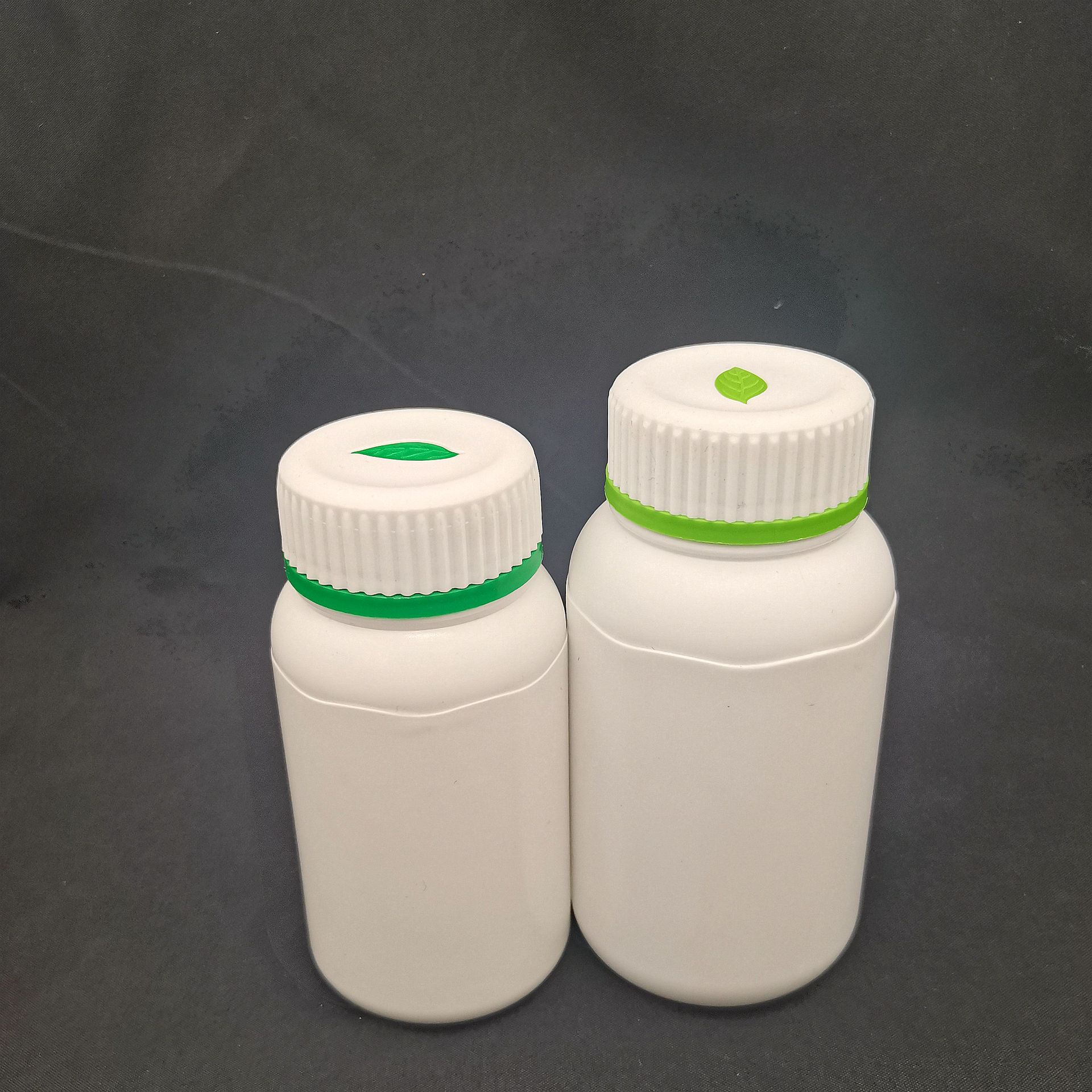 定制糖果白色树叶保健品瓶