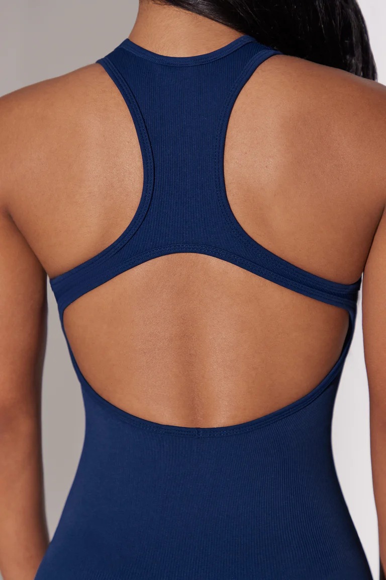 Cross-Border Hot V-neck Hip-Lifting No Embarrassment Line Yoga Fitness Jumpsuit Strap Showing Chest Pad Sports Back Shaping One-Piece