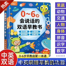 -岁会说话的有声早教书宝宝启蒙学习机点读发声书儿童玩具一件包.