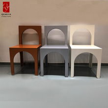北欧实木椅子设计师轻奢靠背餐椅家用ins凳子现代无扶手化妆椅