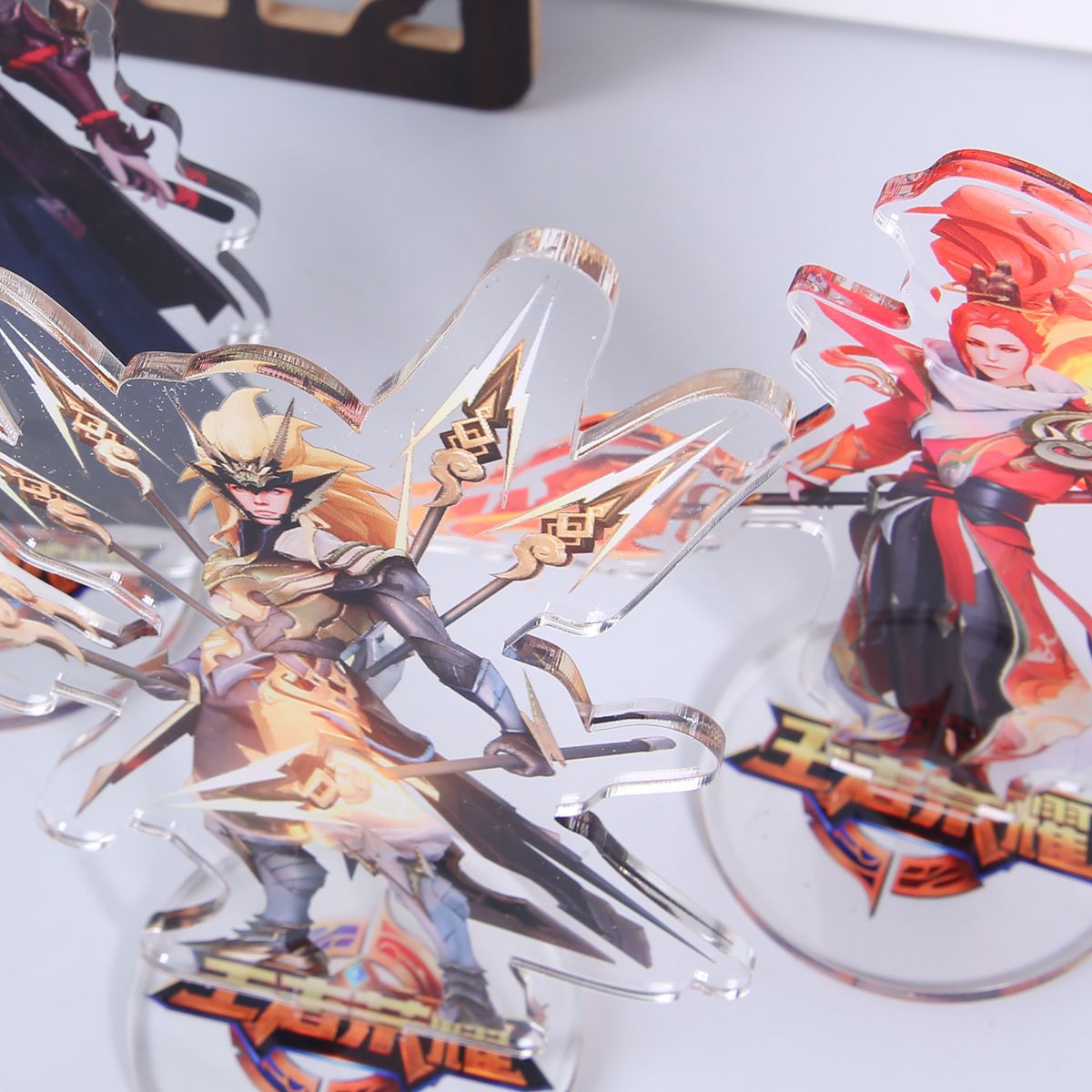 King Glory Big Standee Mobile Game Hand Office Peripheral Standee Ma Chao Hanxin Tachibana Ukyo Double-Sided Acrylic Ornaments