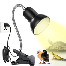 爬虫宠物灯架乌龟蜥蜴爬宠晒背灯UVA加热灯支架保暖灯夹定时开关