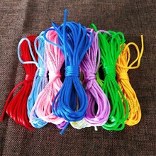 编织绳DIY编织线彩色绳子材料结绳子10色彩绳幼儿园线材代发跨境