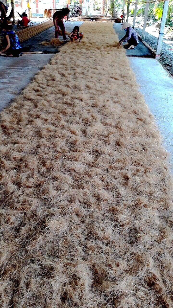 天然椰网椰丝纤维生态毯加筋椰网固土毯河道护坡椰丝生态毯椰丝毡