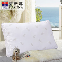 FU安娜床品成人枕头单个可水洗纤维枕芯 净呼吸七孔防螨枕74*48cm