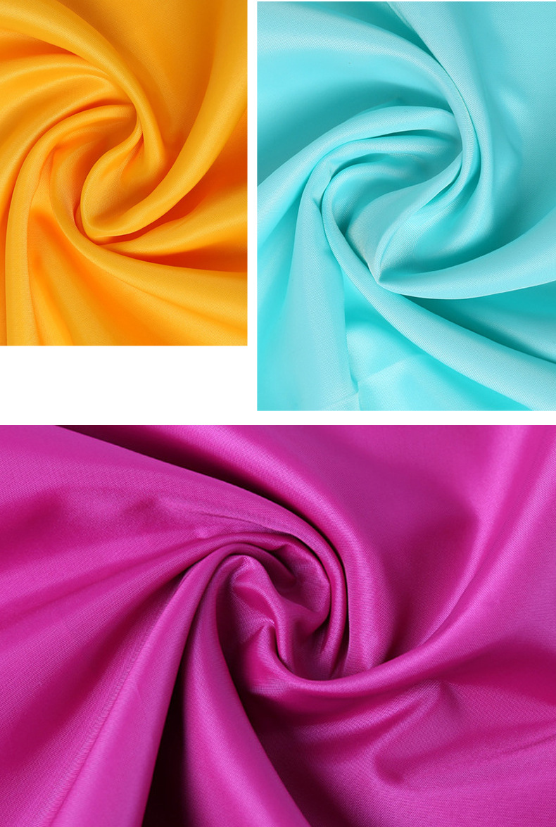 230t涤塔夫涤丝纺里布涤纶棉服西装服装箱包加厚塔夫绸面料厂家