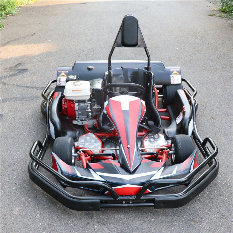 新款单双座场地汽油卡丁车f1款式赛车赛道沙滩越野竞技游乐场卡丁
