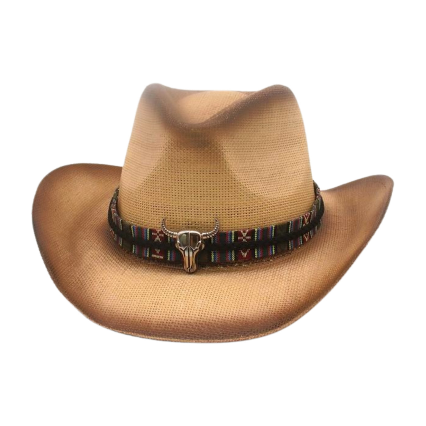 新款春夏男女士西部牛仔帽民族风牛头帽外贸高级感欧美街拍摄影帽