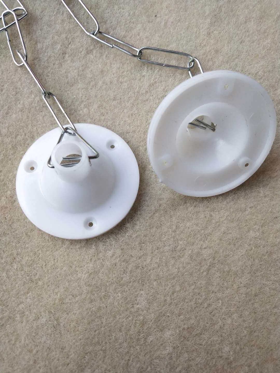 日光灯吊链吸顶盘链条t8/5一体化灯饰配件diy挂链镀锌灯支架配件