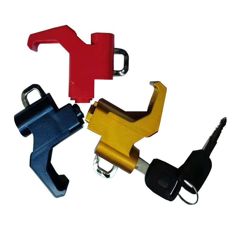 电动车挂钩锁摩托车固定防盗头盔锁电动自行车安全头盔帽挂包锁