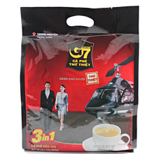 越南进口 G7咖啡 中原G7速溶咖啡 50小袋 800g*10包 休闲零食批发